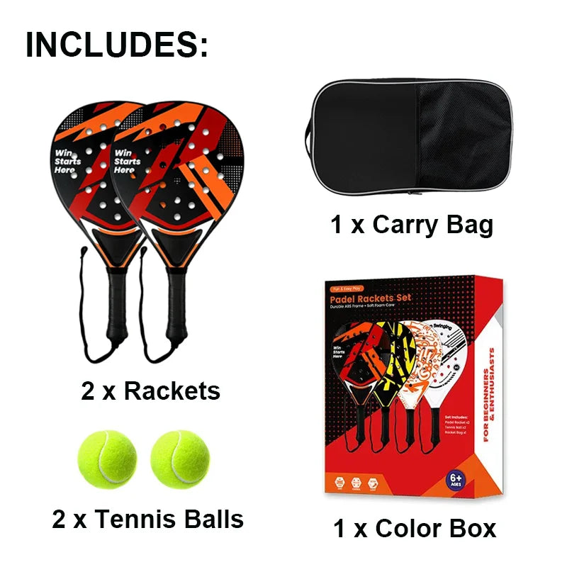 Beginner Control Padel Racket (Bundle)