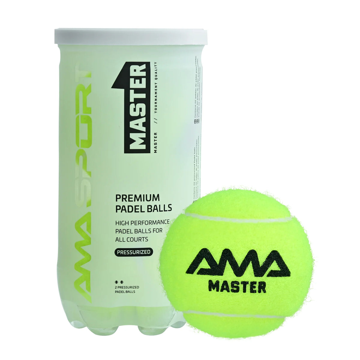 Tournament Grade Padel Balls